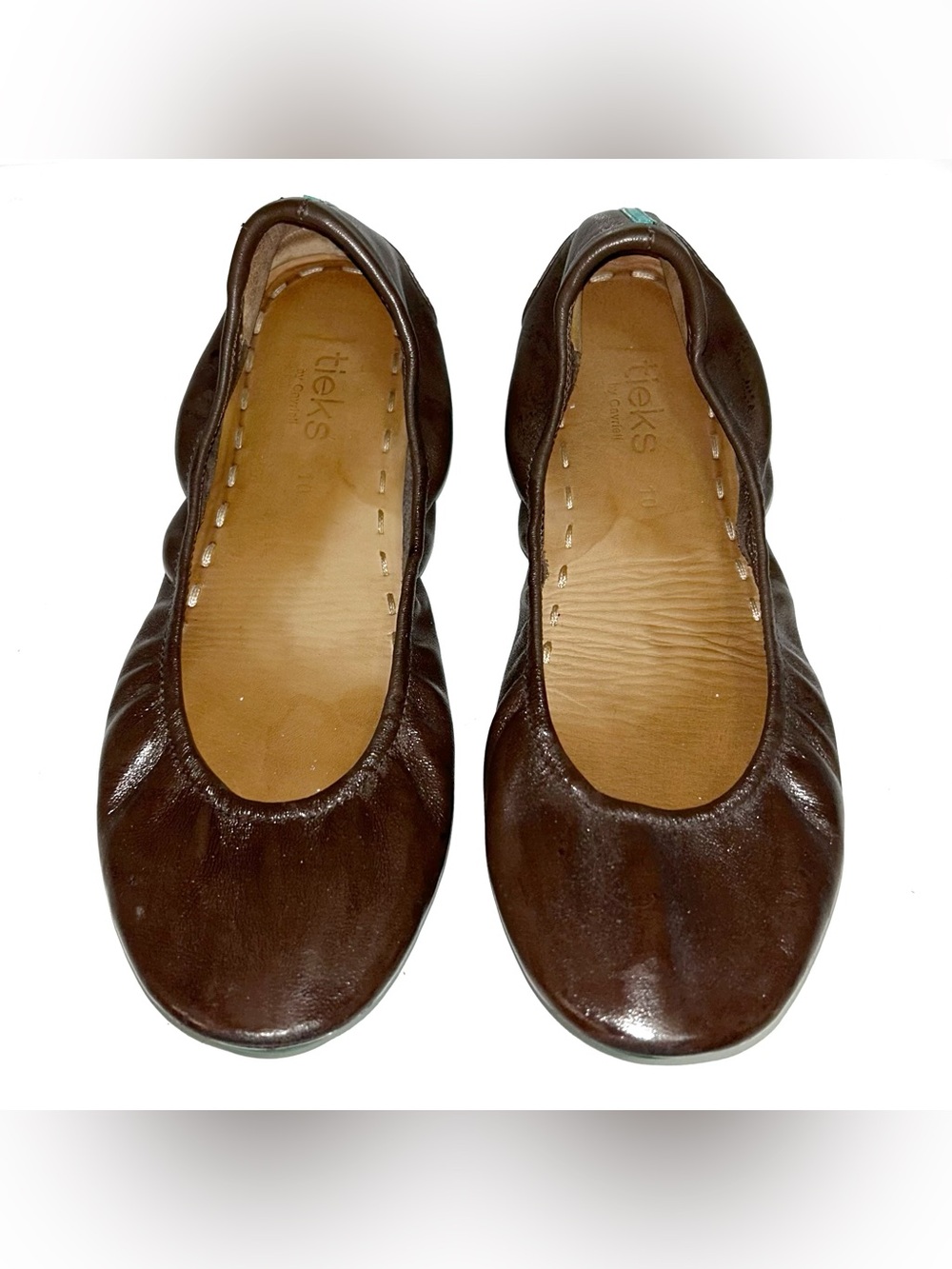 Tieks Chocolate Brown Shoes Size 10